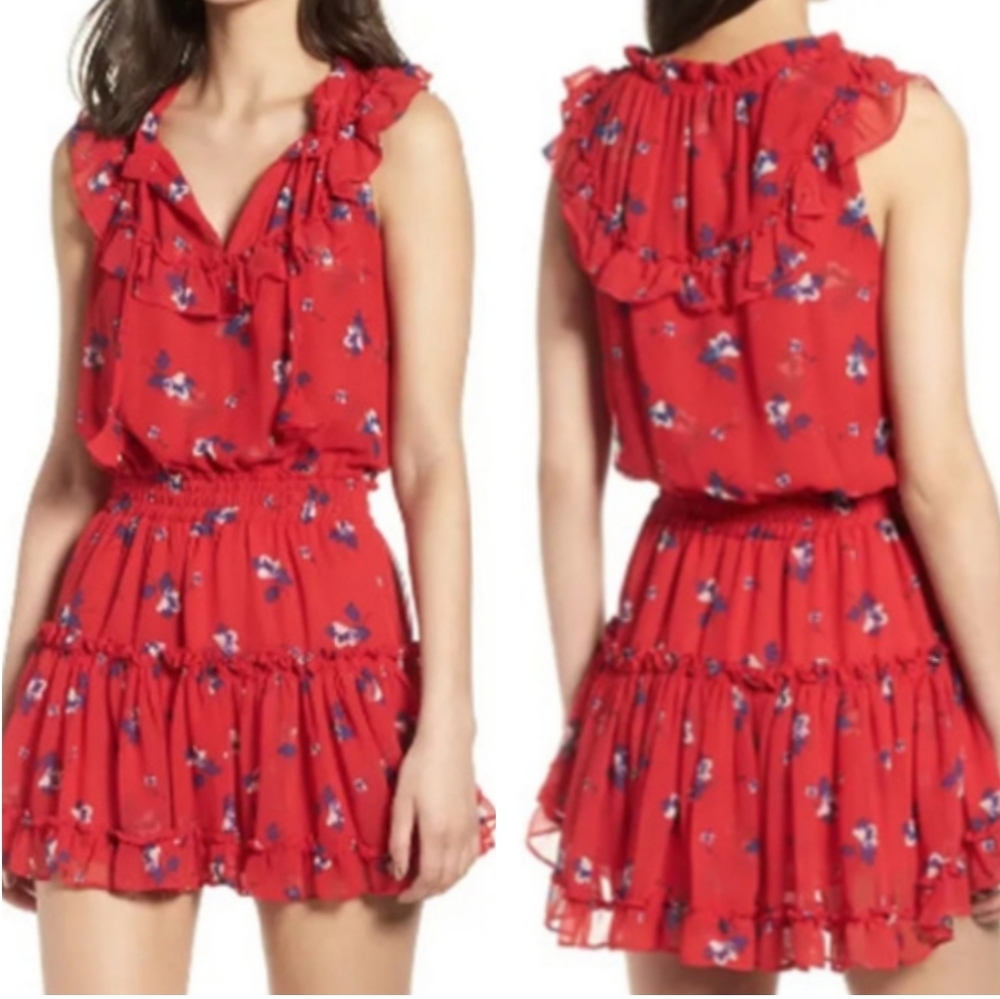 Misa Los Angeles Red Dress